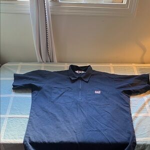 Ben Davis Dark Blue Casual Button Down Shirt